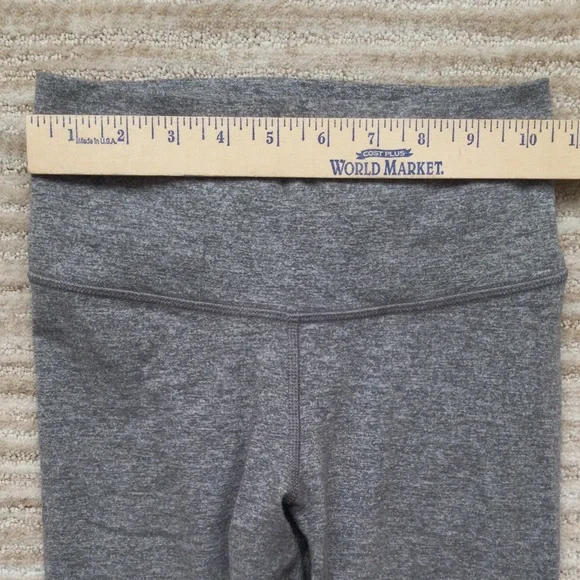 Lululemon True Self Crop II Legging Heathered Slate Size 4 - Picture 14 of 16